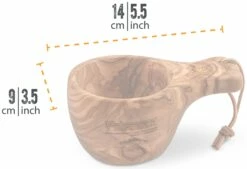 Petromax Kuksa Cup Olive Wood -Camping Salgsbutik 72400165 2