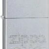 Zippo Scroll Satin Chrome Lighter