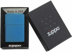 Zippo Classic High Polish Indigo Lighter -Camping Salgsbutik 72600055 2