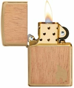 Zippo Woodchuck Flame Mahogany Lighter -Camping Salgsbutik 72600068 2