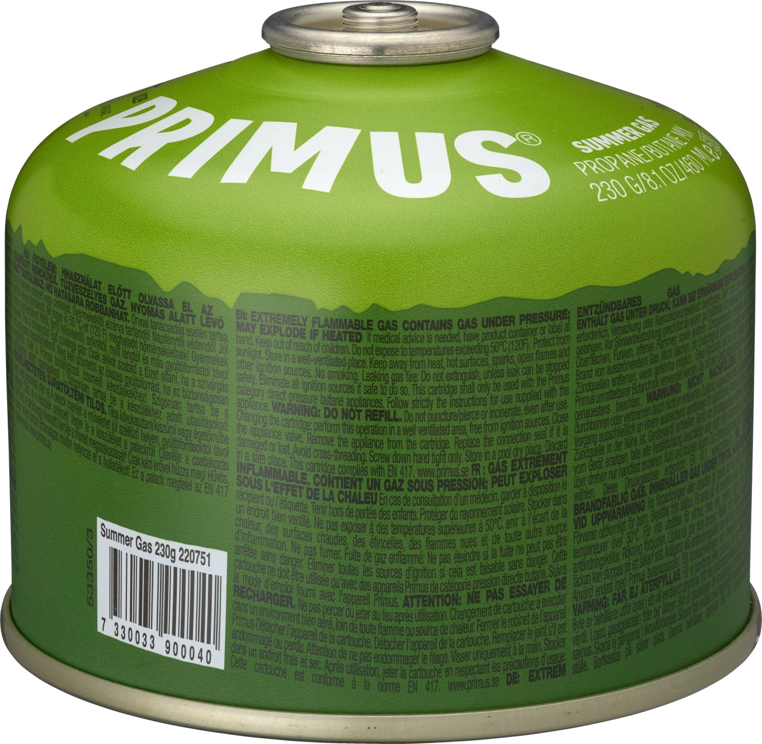 Primus Summer Gas 230g 1 Primus Summer Gas 230g