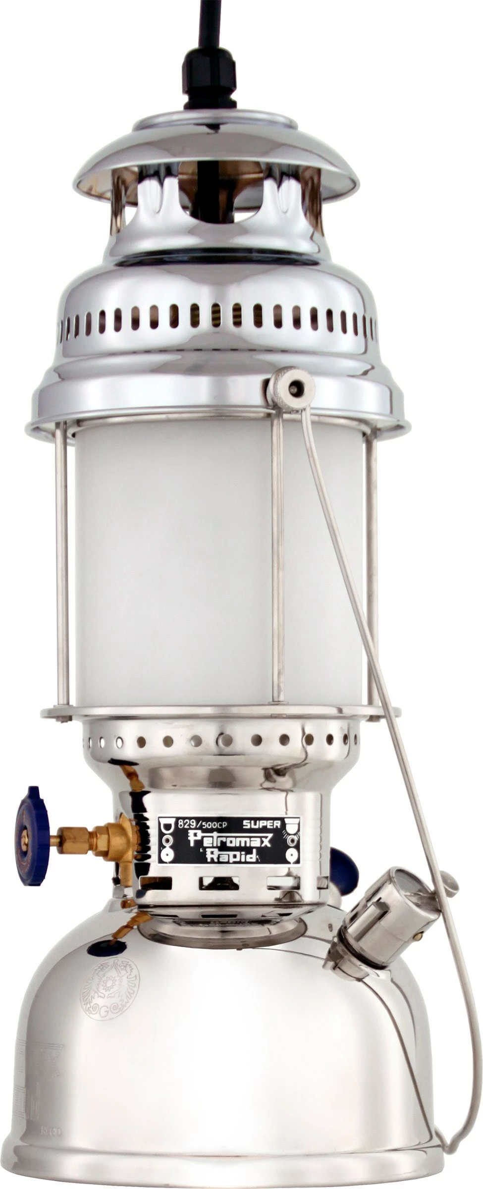 Petromax Electro HK500 Hanging Lamp, Chrome 1 Petromax Electro HK500 Hanging Lamp, Chrome