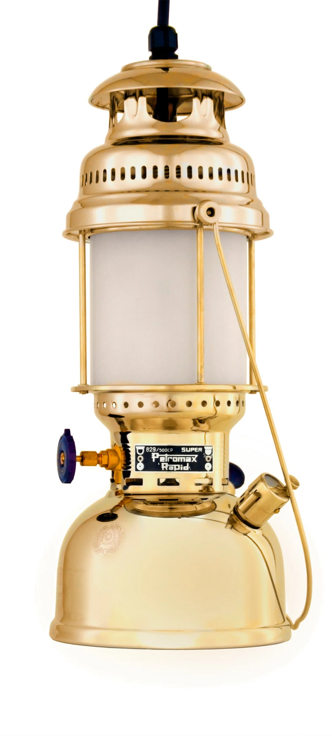 Petromax Electro HK500 Hanging Lamp, Brass 1 Petromax Electro HK500 Hanging Lamp, Brass