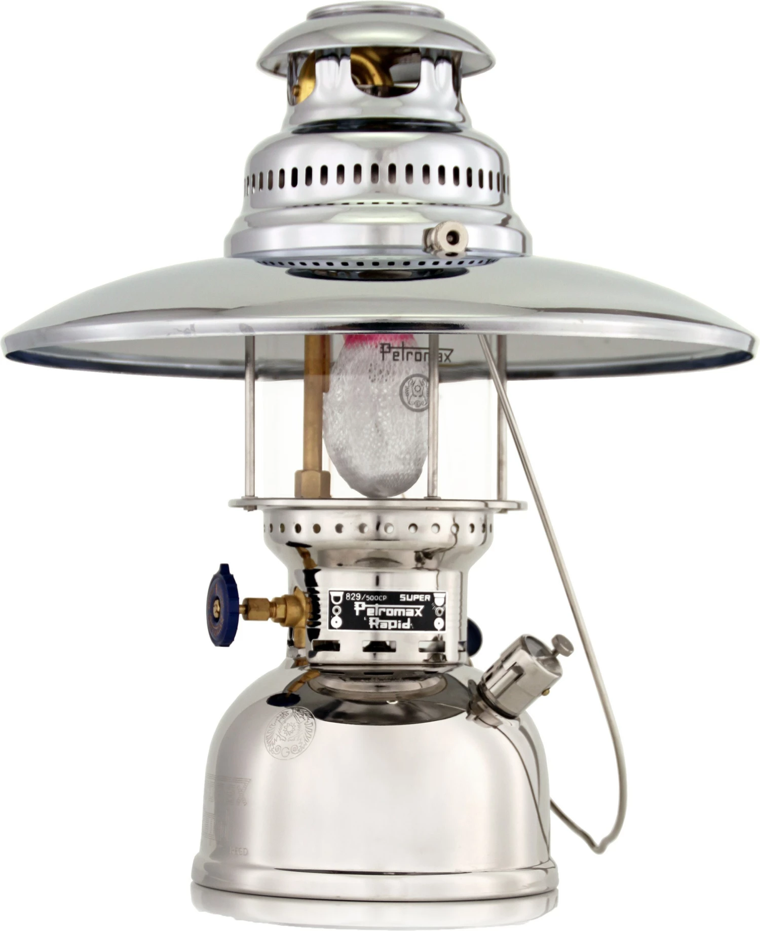 Petromax Top Reflector HK500, Chrome 2 Petromax Top Reflector HK500, Chrome - Billede 2