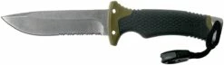 Gerber Ultimate Survival Fixed Blade Serrated Edge Knife