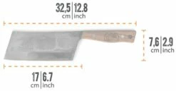 Petromax Cleaver Knife, 17 Cm -Camping Salgsbutik 92300166 2