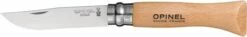 Opinel No 6 Stainless Steel Beech Wood