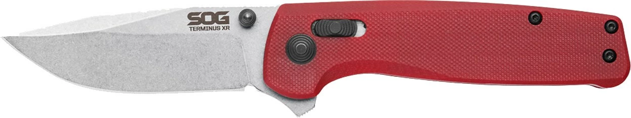 SOG Terminus XR G10 Folding Knife - Crimson 3 SOG Terminus XR G10 Folding Knife - Crimson - Billede 3