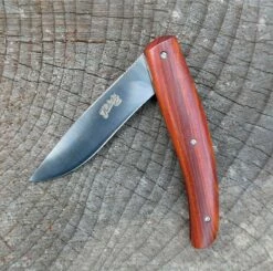 Herbertz Drop Point Pocket Knife Sandalwood AISI 440 8 Herbertz Drop Point Pocket Knife Sandalwood AISI 440 -Camping Salgsbutik 92400144 3