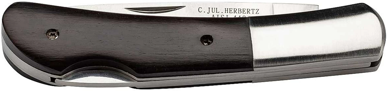 Herbertz Pocket Knife 440ER Ebony Wood 2 Herbertz Pocket Knife 440ER Ebony Wood - Billede 2
