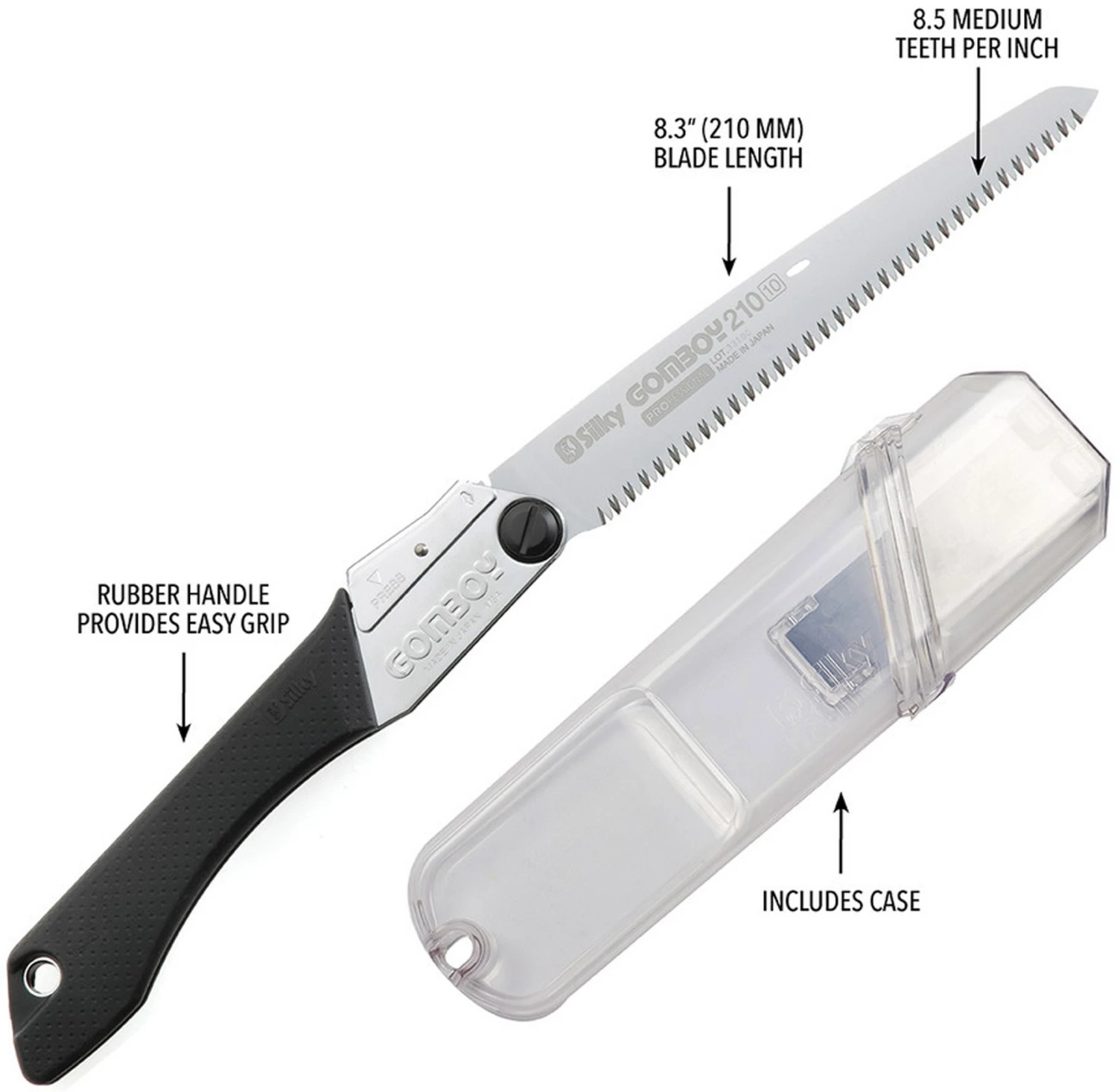 Silky Gomboy 210 Medium Teeth 4 Silky Gomboy 210 Medium Teeth - Billede 4