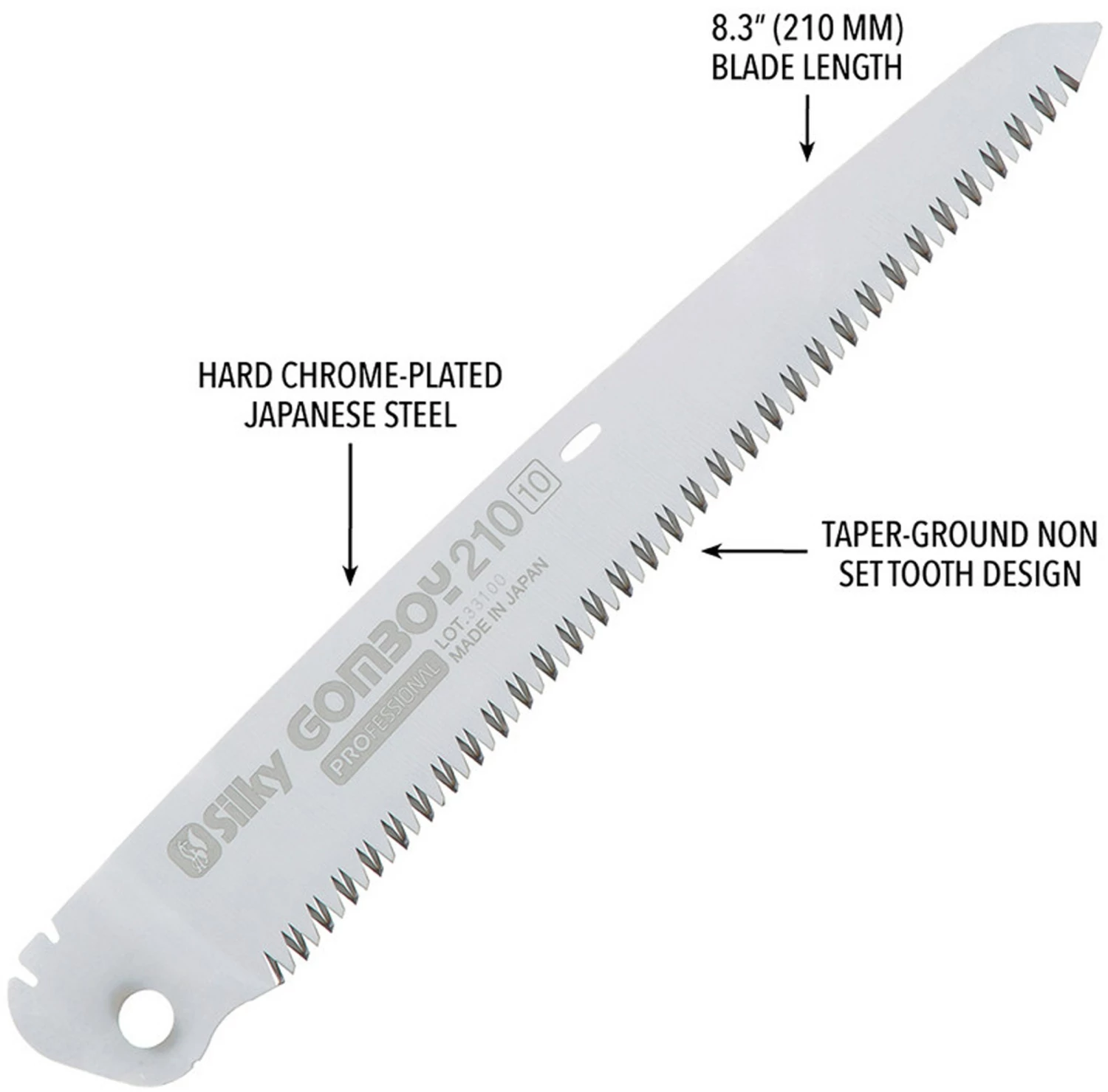 Silky Gomboy 210 Medium Teeth 5 Silky Gomboy 210 Medium Teeth - Billede 5