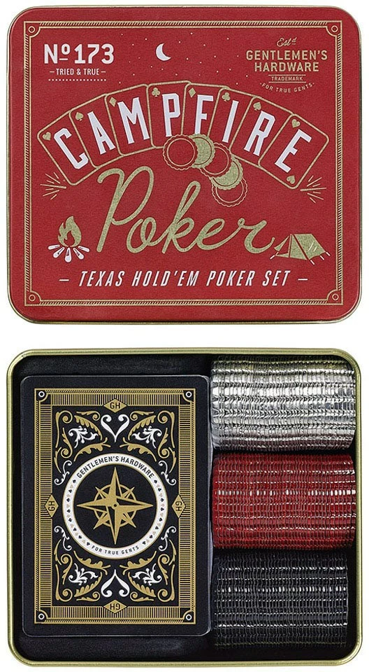 Gentlemen's Hardware Campfire Texas Hold 'Em Poker Set 2 Gentlemen's Hardware Campfire Texas Hold 'Em Poker Set - Billede 2